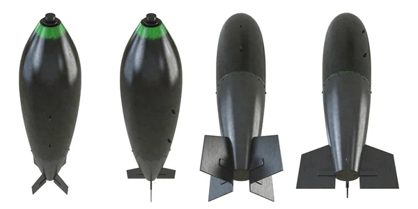 3d bomba conjunto — Foto de Stock