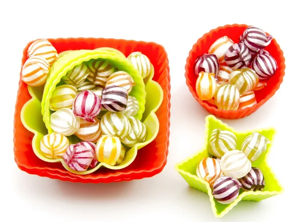 Assorted fruit candies — Stock Photo, Image