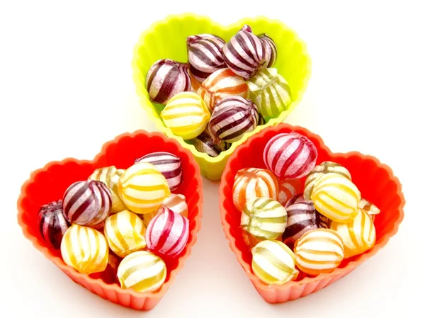 Rozmanité ovocné bonbony — Stock fotografie