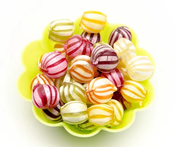 Assorted fruit candies — Stock Photo, Image
