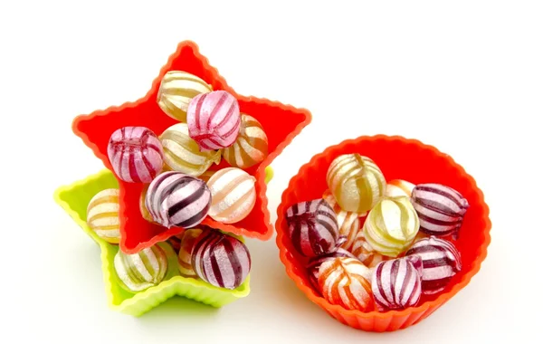 Caramelle di frutta assortite — Foto Stock