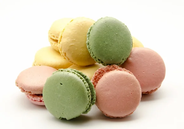 Traditionella parisiska macarons — Stockfoto