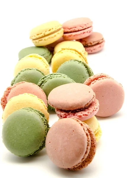 Traditional Parisian macarons — Stock Photo, Image