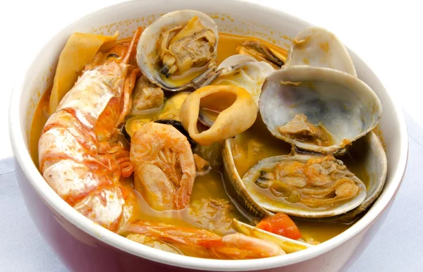 Rebusan Seafood — Stok Foto