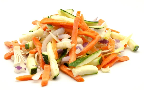 Blandade grönsaker klipp — Stockfoto