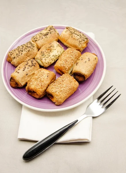 Puffs pastries — Stock Photo, Image