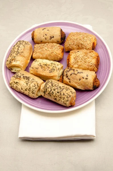 Puffs pastries — Stock Photo, Image