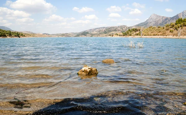 Lake located in the town of Zahara — Stock Photo, Image