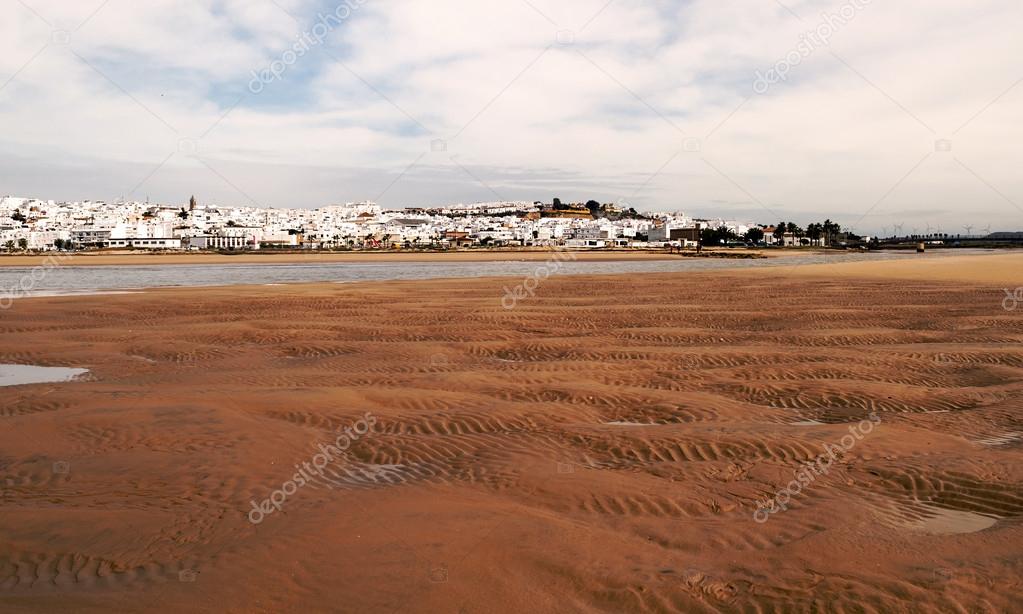 White village of Conil de la Frontera