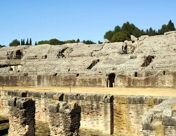 Italica romerska Colosseum — Stockfoto