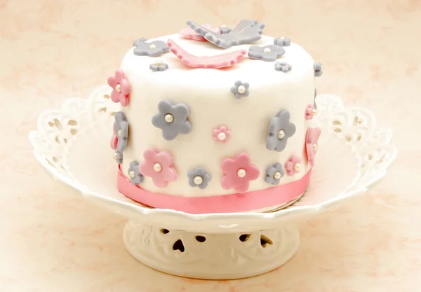 Kuchen dekoriert — Stockfoto