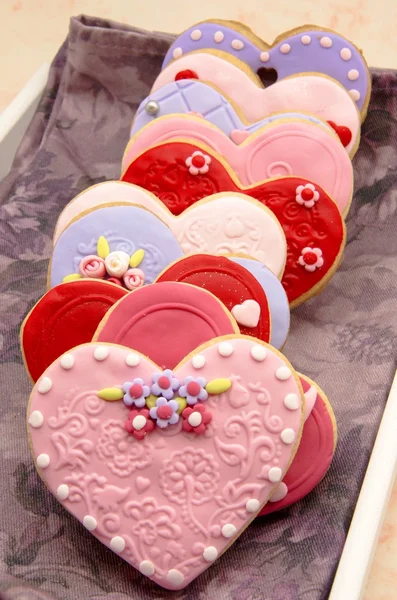 Sevgililer günü kurabiyeleri