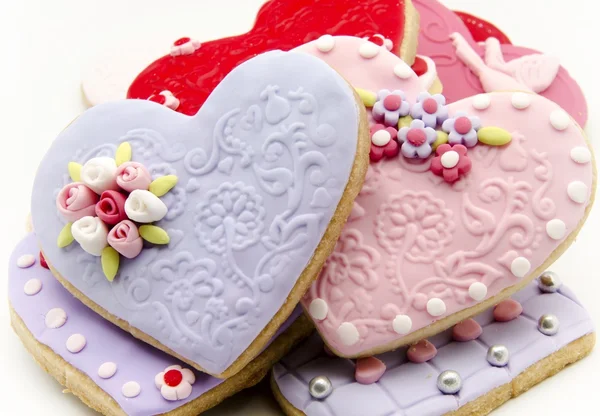 Valentijn cookies — Stockfoto