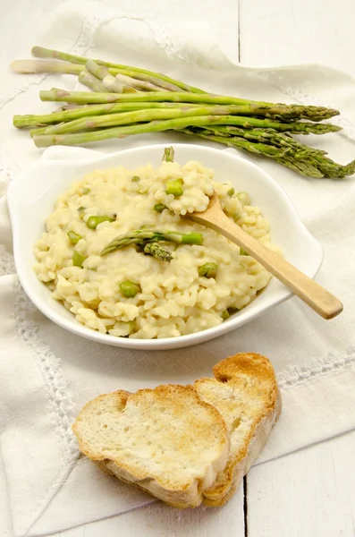 Risotto asparagus — Stock Photo, Image