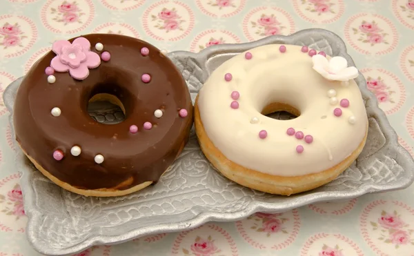 Donuts decorated — Stock Photo, Image