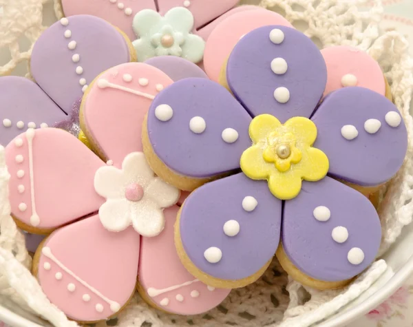 Cookies flowers — Stock Photo, Image