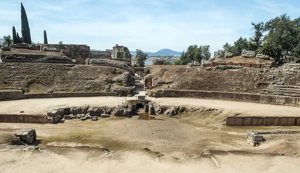 Foro romano di Emerita Augusta — Foto Stock