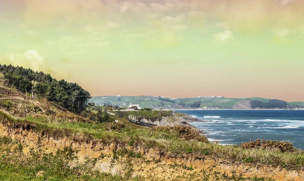 Coastline of Comillas — Stock Photo, Image