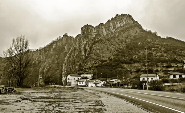 Case in alta montagna — Foto Stock