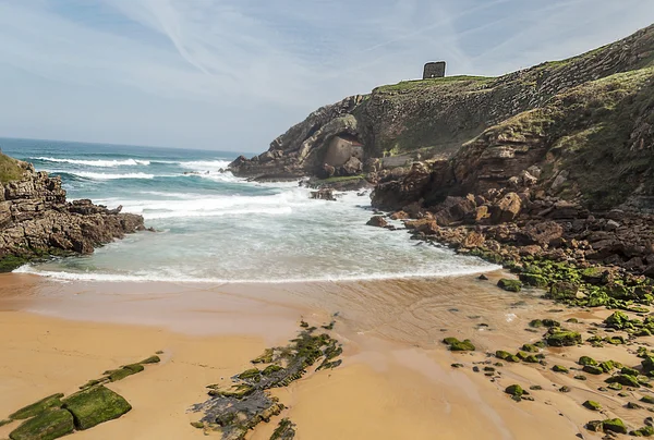 Strand von Santa Justa — Stockfoto