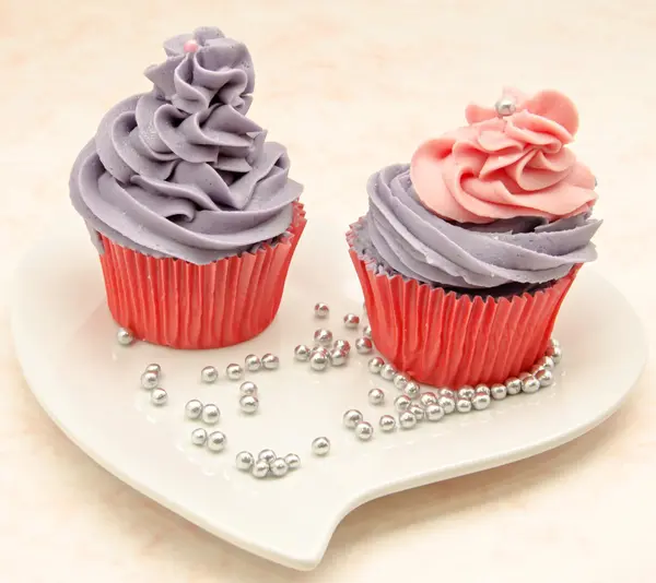 Cupcake vintage — Fotografia de Stock