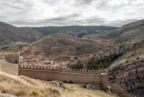 Castelo de Albarracin — Fotografia de Stock