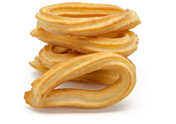 Több sült churros — Stock Fotó