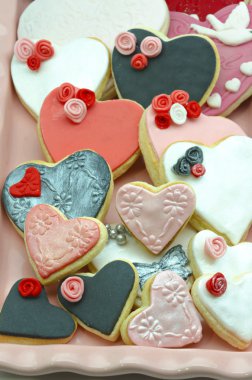 Sevgililer günü kurabiyeleri