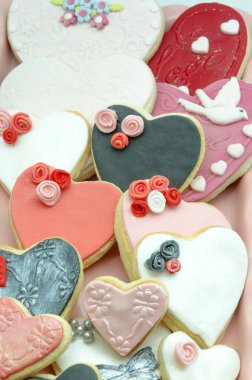 Sevgililer günü kurabiyeleri