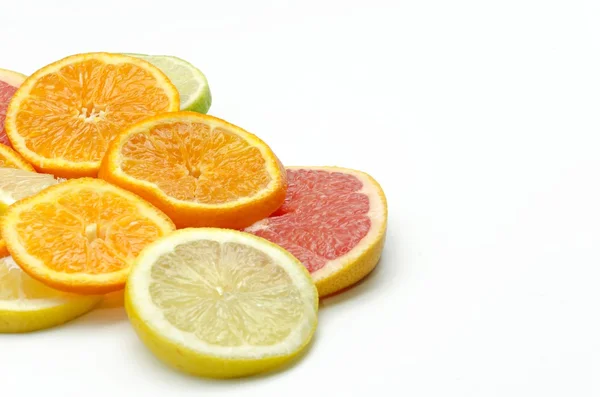 Assortiment van citrusvruchten — Stockfoto