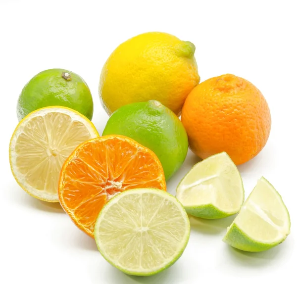 各种各样的柑橘 — 图库照片