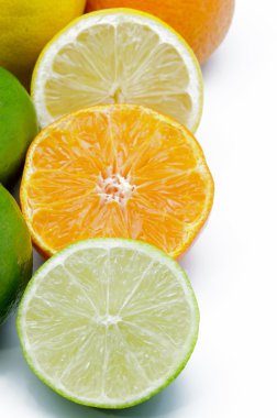 portakal, limon ve kireç