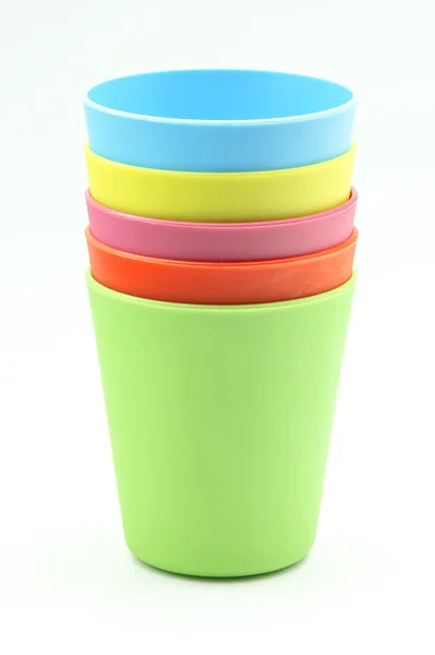 प्लास्टिक के कप — स्टॉक फ़ोटो, इमेज