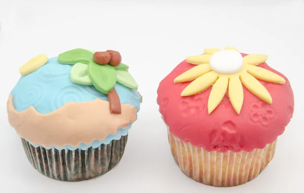 Cupcakes dekorerade — Stockfoto
