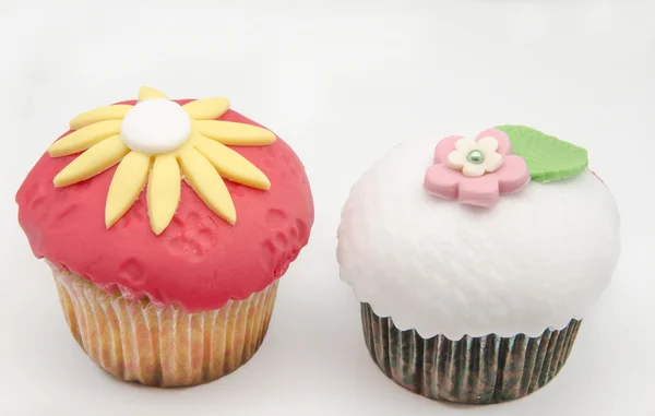 Cupcakes verziert — Stockfoto