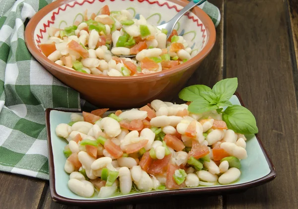 Salada de feijão — Fotografia de Stock