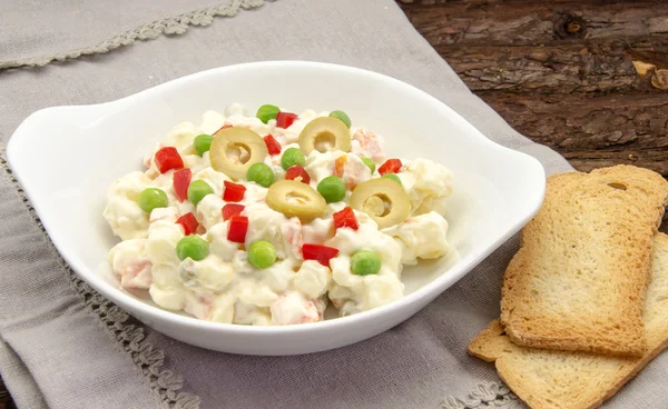 Russian salad — Stock Photo, Image