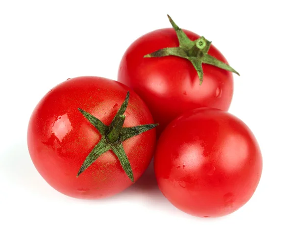 Three ripe tomatoes — Stock Photo, Image