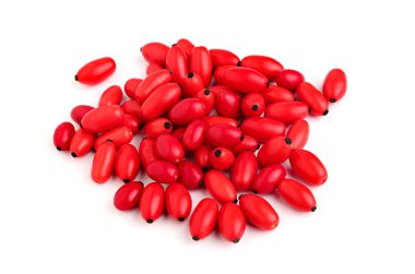 barberries isoleted beyaz bir arka plan üzerinde