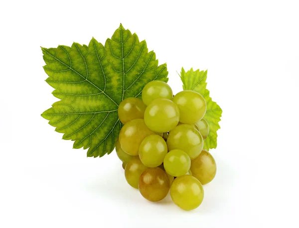 Ripe grapes with leaves — Stock Photo, Image