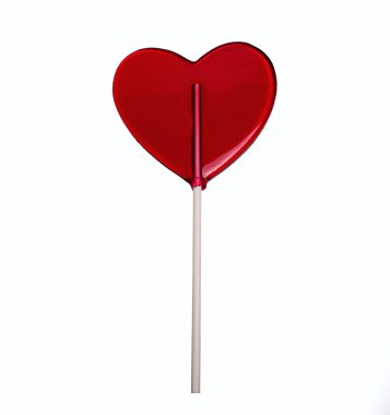 lolipop kalp şeklinde ile