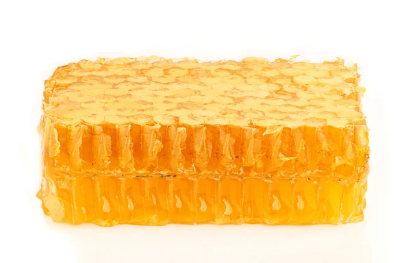 Honey in the comb close-up. — Stock Photo, Image