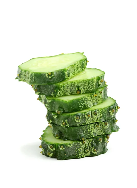 Sliced Cucumber. — Stock Photo, Image