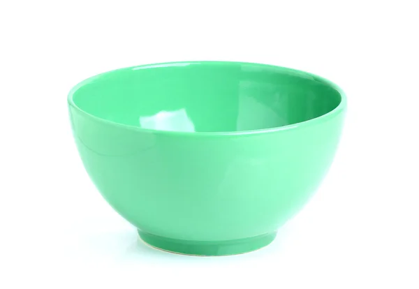 Green bowls isoleted. — Stock Photo, Image