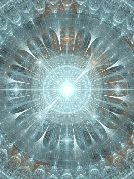 Christmas Gothic Cathedral Window — Stock Photo, Image