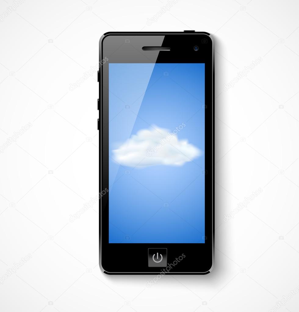 綺麗なスマホ 携帯 電話 イラスト 動物ゾーン