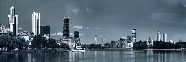 Панорама города Екатеринбург — стоковое фото