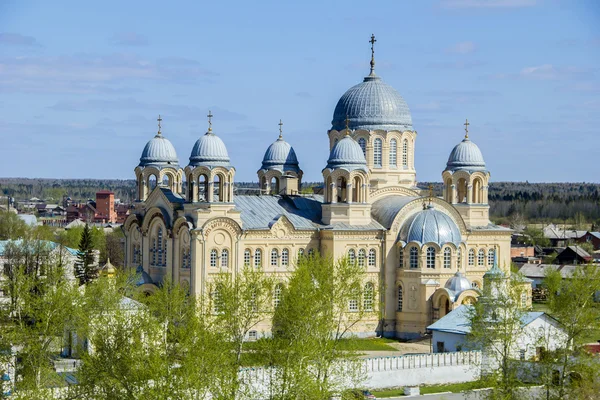 Chrześcijański klasztor prawosławny — Zdjęcie stockowe