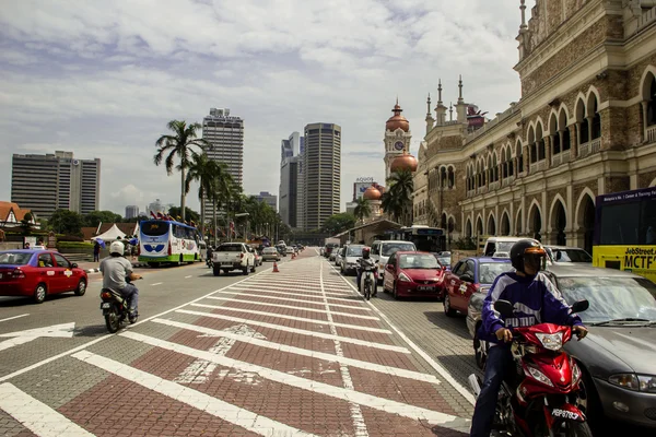 Kuala lumpur oude straten — Stockfoto