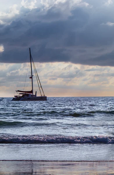 Segelbåt — Stockfoto